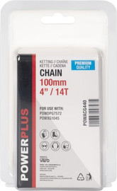 Power plus שרשרת מסור "4 100 מ"מ 28T פרימיום  POWACG440